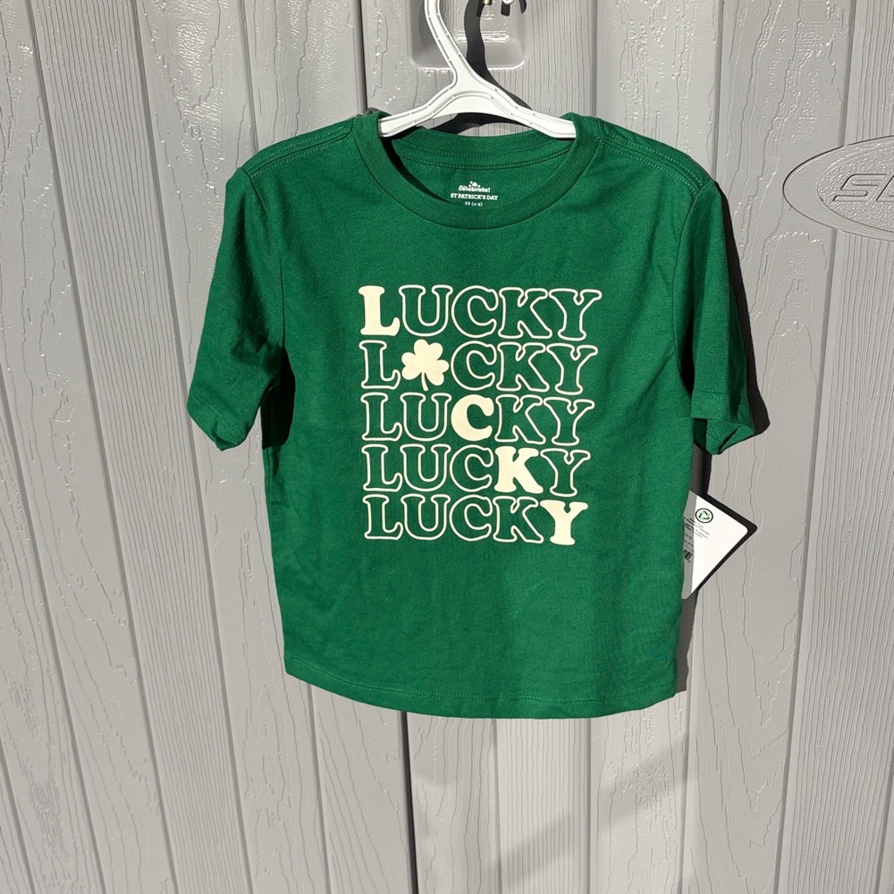Green Lucky Kids T-Shirt